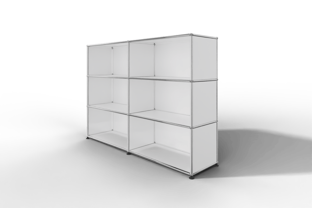 USM Haller Highboard mit 6 offenen Fächern in 14 Farben Produktbild