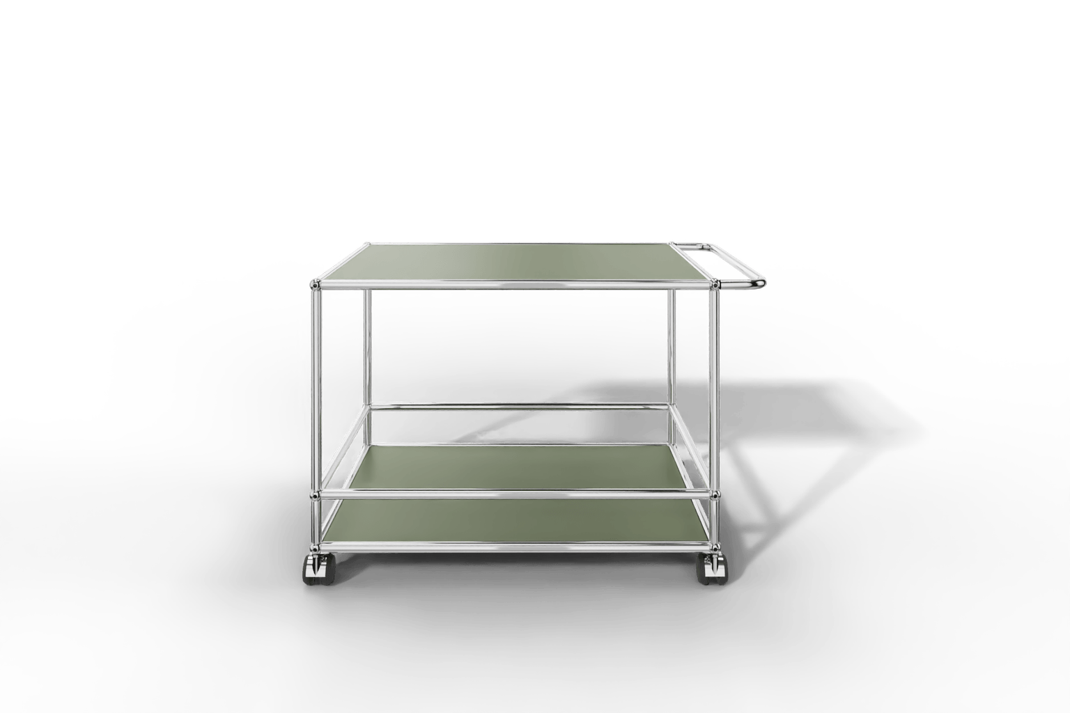 USM Haller Servierwagen mit Griff und Rollen Produktbild