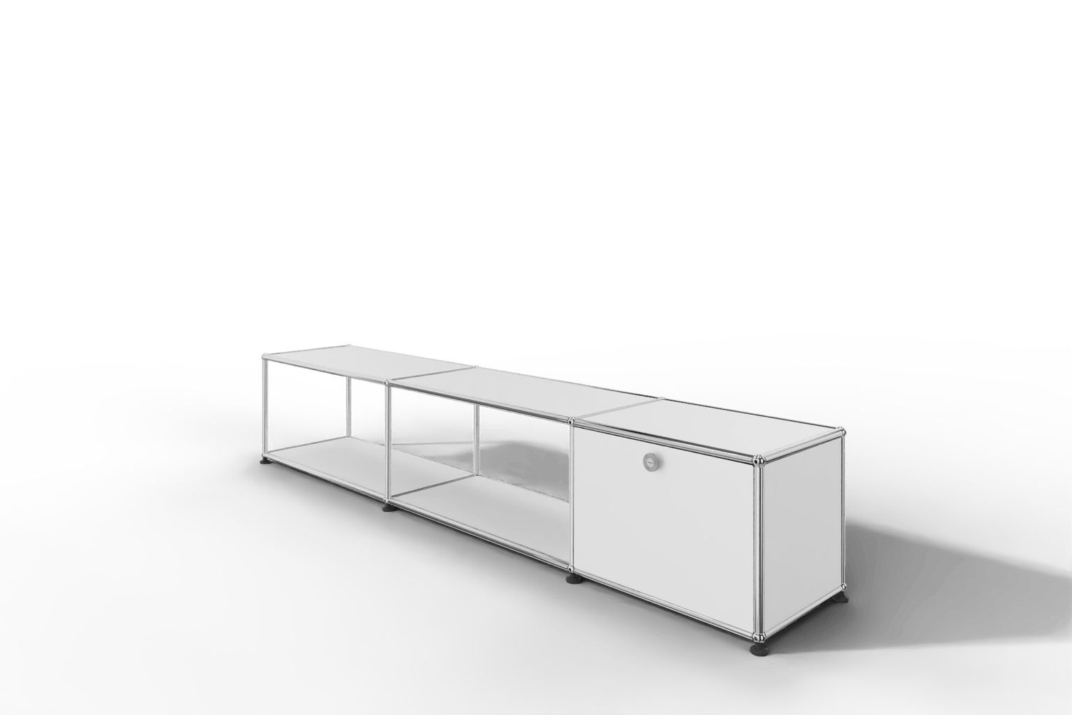 USM Haller Lowboard, mit 1 Klapptüre, von Paul Schärer & Fritz Haller Produktbild