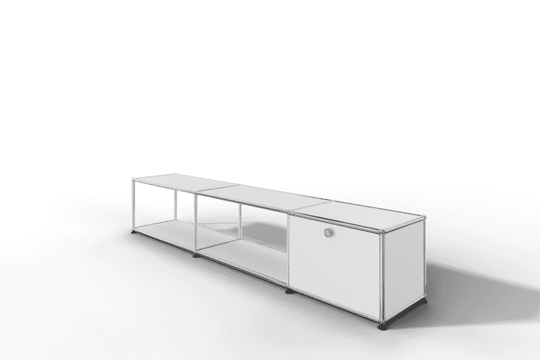 USM Haller Lowboard, mit 1 Klapptüre, von Paul Schärer & Fritz Haller Produktbild