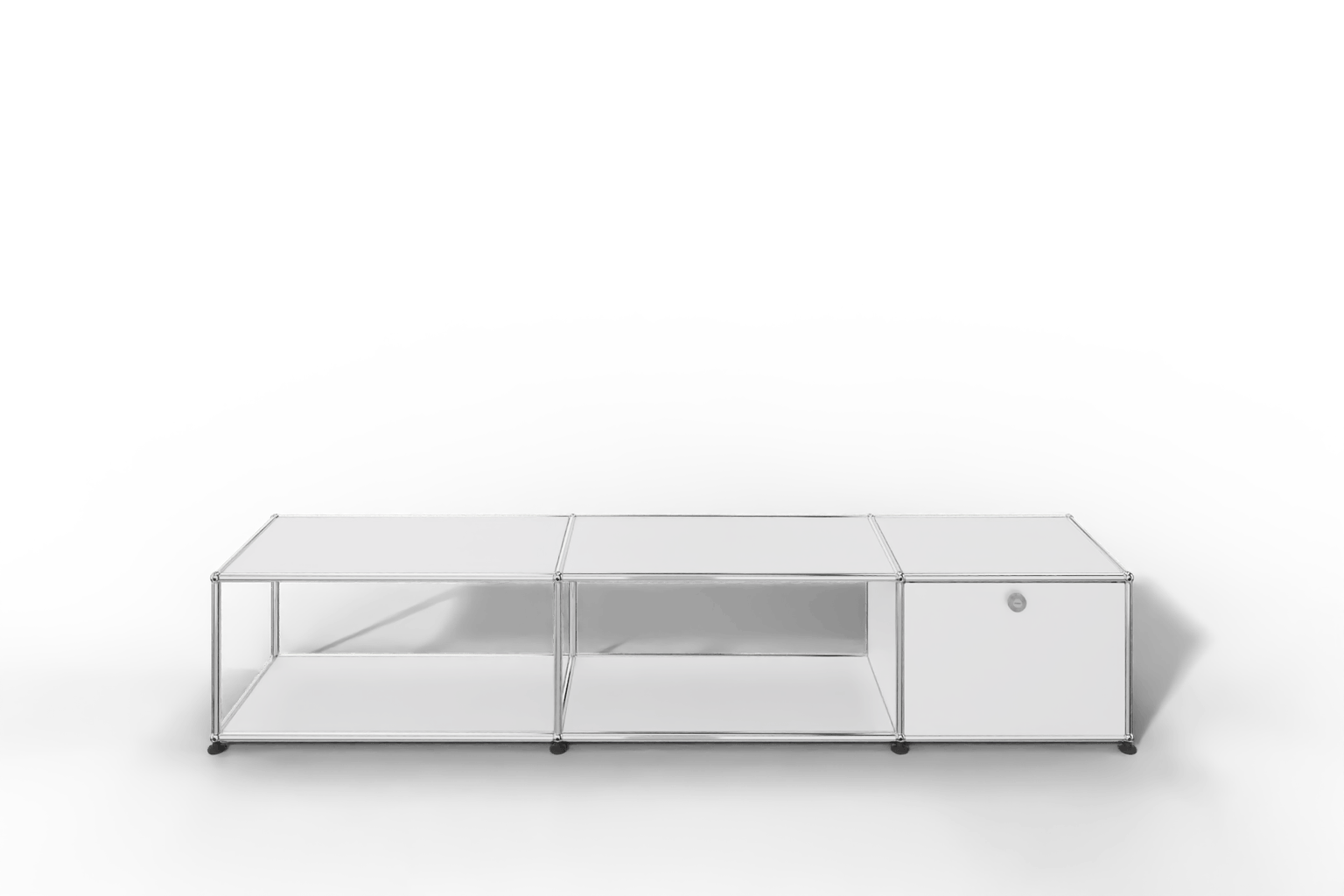 USM Haller Lowboard, mit 1 Klapptüre, von Paul Schärer & Fritz Haller Produktbild