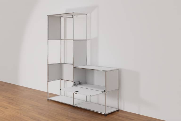 Original USM Haller Garderobe, 24-reinweiss Produktbild