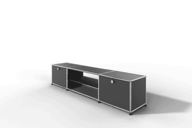 USM Haller TV-Lowboard mit Mittelteil und Zwischentablar Produktbild