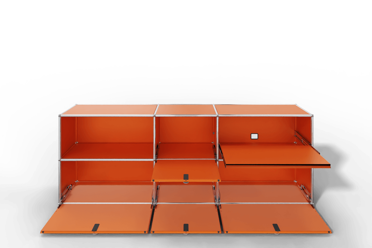 USM Haller Sideboard, 4 Klapptüren, 1 Ausziehtablar Produktbild