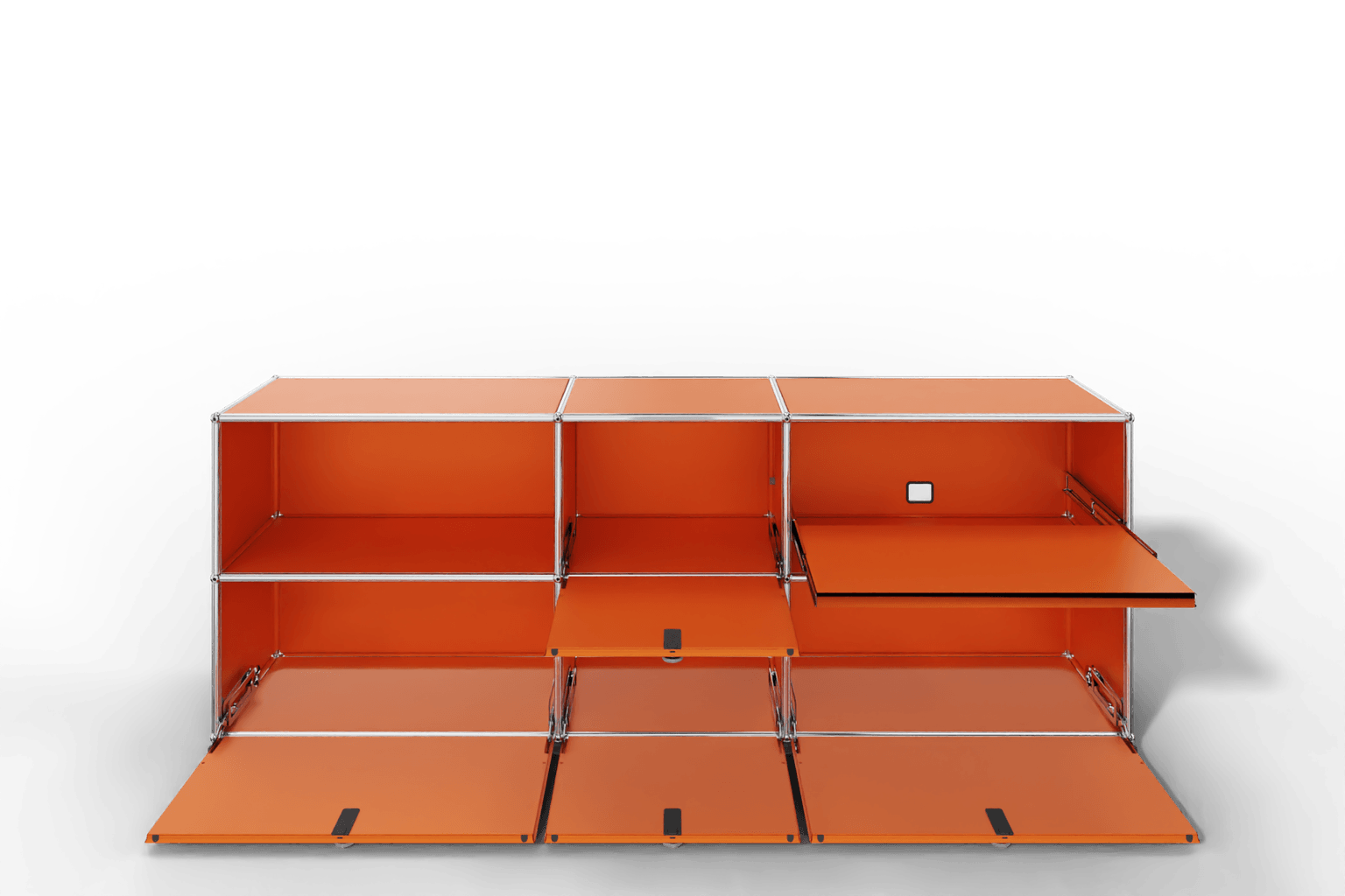 USM Haller Sideboard, 4 Klapptüren, 1 Ausziehtablar Produktbild