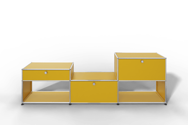 USM Haller Sideboard, 2 Klapptüren und 1 Schubkasten
