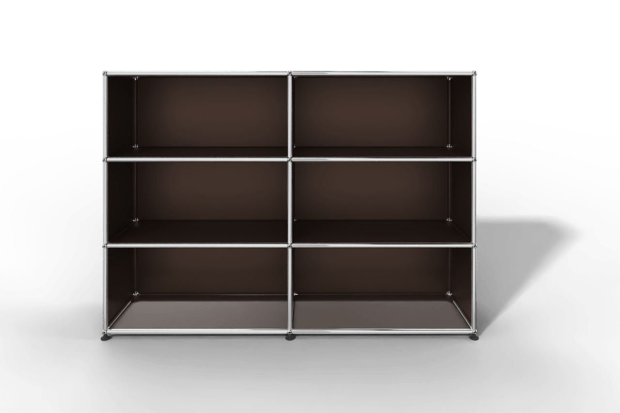 USM Haller Highboard mit 6 offenen Fächern in 14 Farben Produktbild