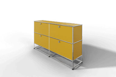 USM Haller Sideboard, mit 4 Klapptüren und Sockel von Paul Schärer & Fritz Haller Produktbild