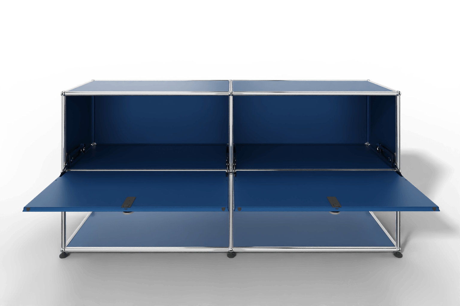 USM Haller Sideboard, 2 Klapptüren, untere Ebene offen Produktbild