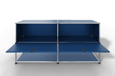 USM Haller Sideboard, 2 Klapptüren, untere Ebene offen Produktbild