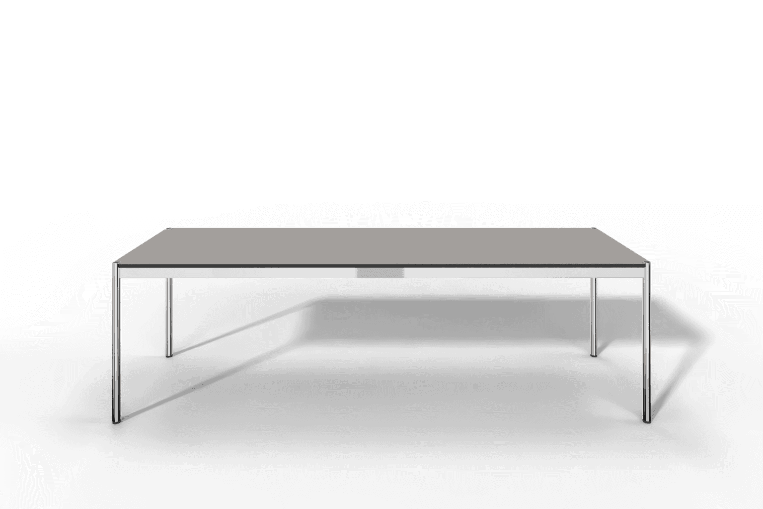 USM Haller Tisch, Tiefe 750 mm, in Fenix, aus 3 Farben wählbar, Tischlänge wählbar Produktbild