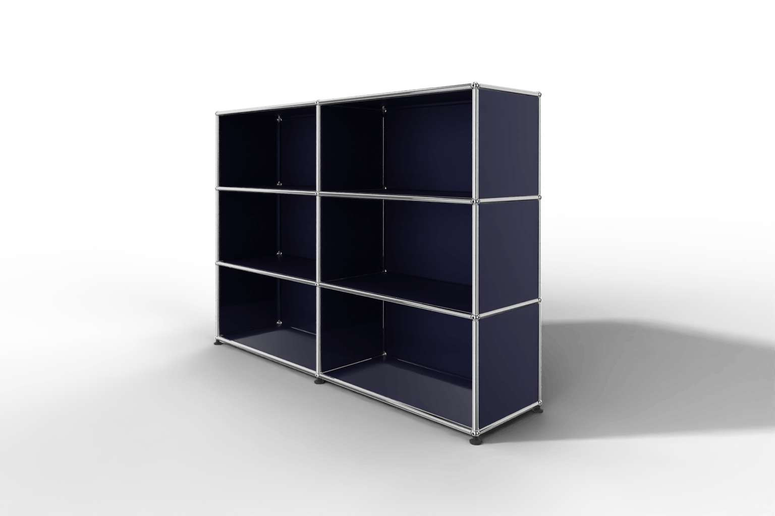 USM Haller Highboard mit 6 offenen Fächern in 14 Farben Produktbild