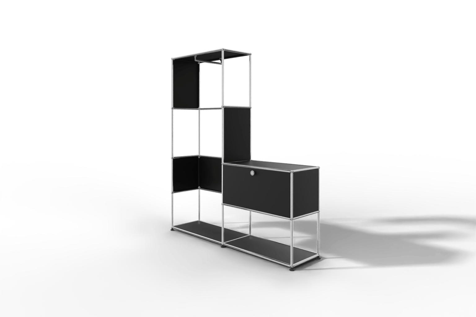 USM Haller Garderobe, 1500 mm breit, mit Klapptüre Produktbild