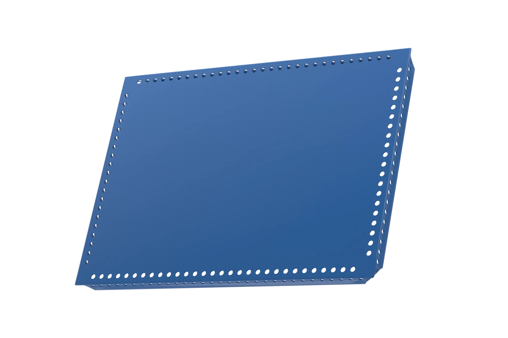 USM Haller Tablar Gelocht Enzianblau 250x350 Produktbild