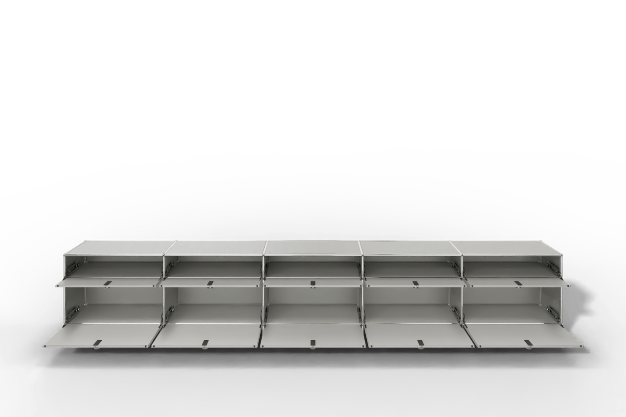 USM Haller Sideboard, 10 Klapptüren, Beige Produktbild