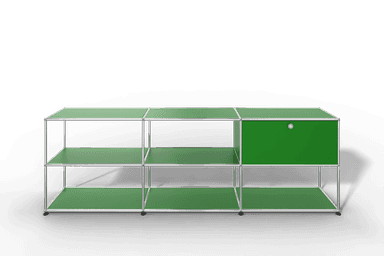 USM Haller Sideboard offen mit einer Klapptüre Produktbild