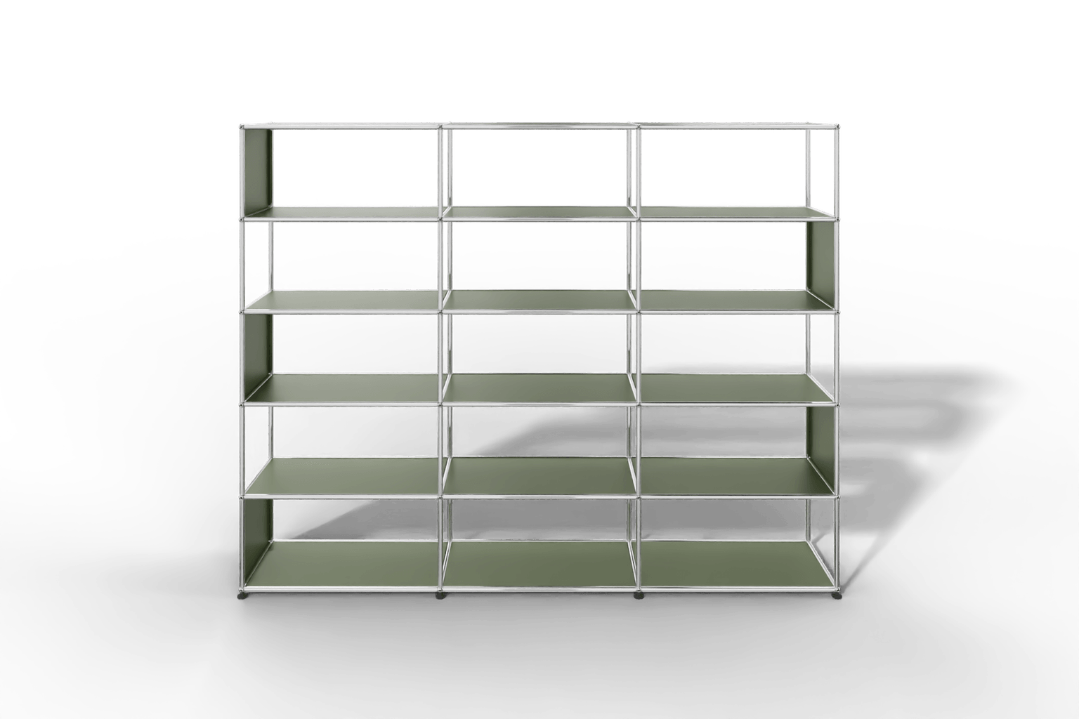 USM Haller Bücherregal, 15 offene Fächer Produktbild