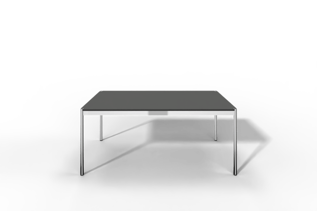 USM Haller Tisch, Tiefe 1000 mm, Linoleum beschichtet, aus 5 Farben wählbar, Tischlänge wählbar