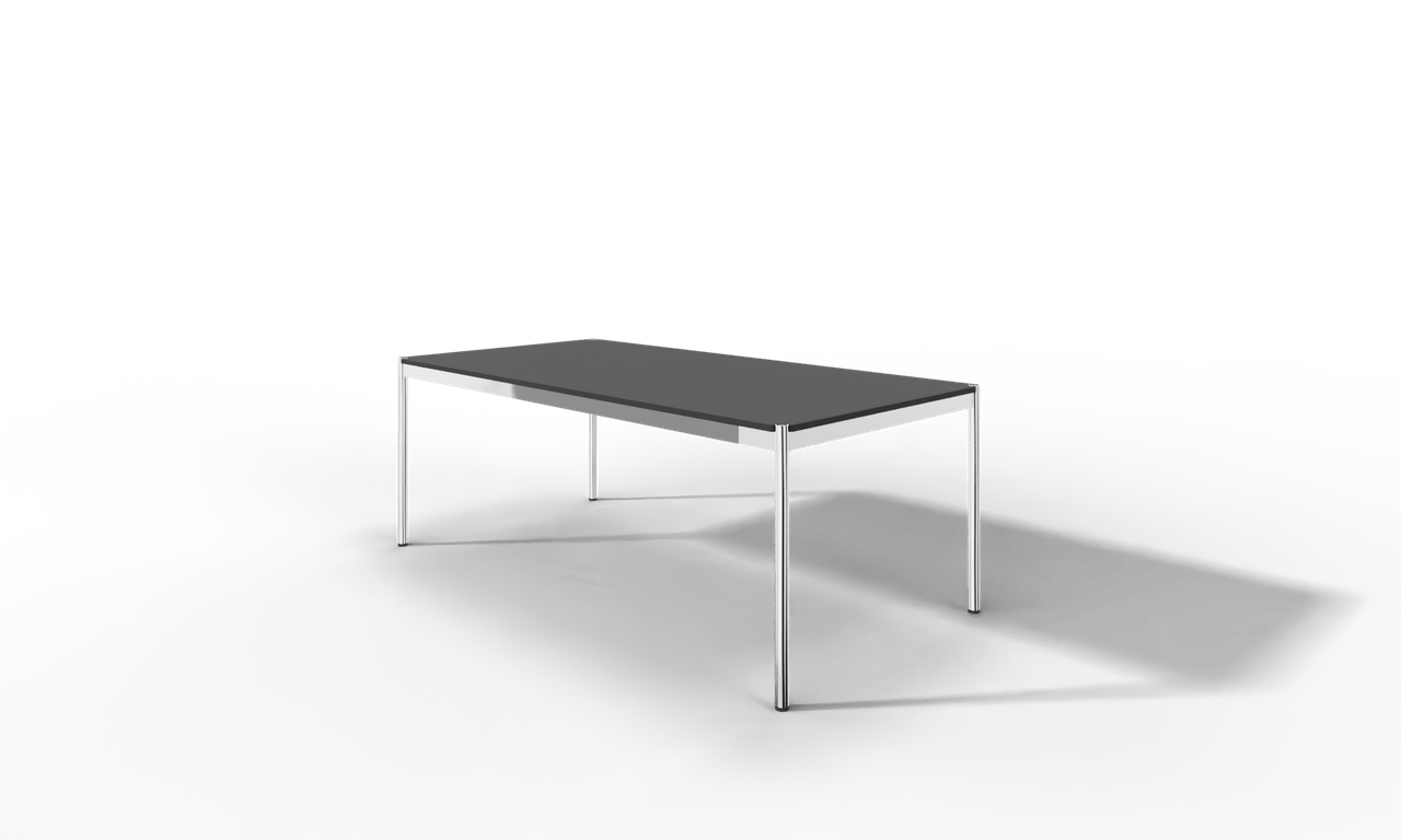 USM Haller Tisch, Tiefe 1000 mm, Linoleum beschichtet, aus 5 Farben wählbar, Tischlänge wählbar Produktbild