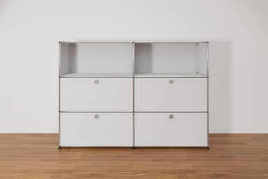 Original USM Haller Highboard mit 4 Klapptüren, Ausstellungsstück Produktbild