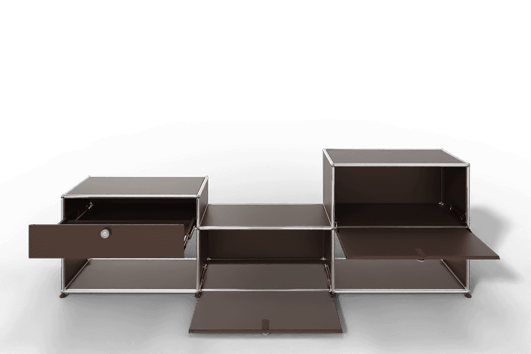 USM Haller Sideboard, 2 Klapptüren und 1 Schubkasten Produktbild