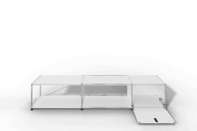 USM Haller Lowboard, mit 1 Klapptüre, von Paul Schärer & Fritz Haller Produktbild
