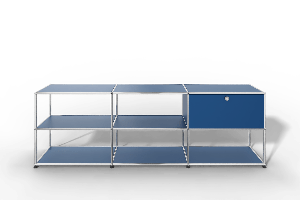 USM Haller Sideboard offen mit einer Klapptüre Produktbild