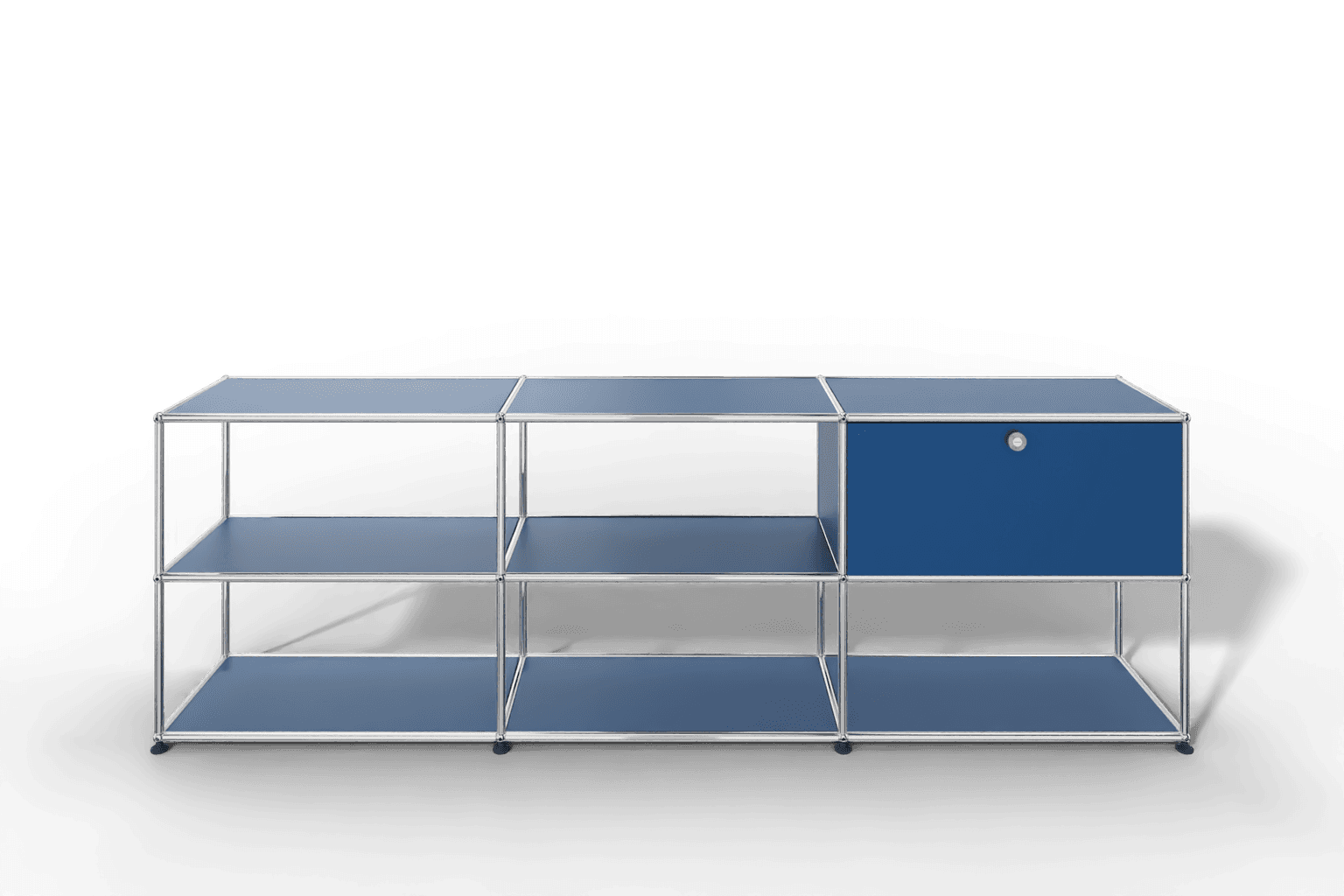 USM Haller Sideboard offen mit einer Klapptüre Produktbild