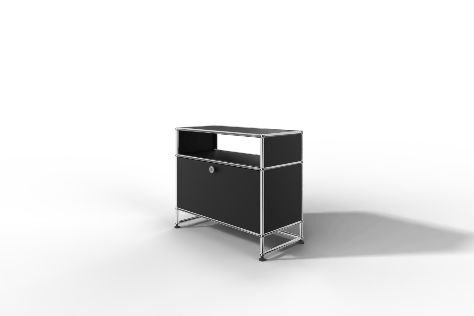 USM Haller Sideboard auf Sockel mit einer Klapptüre Produktbild