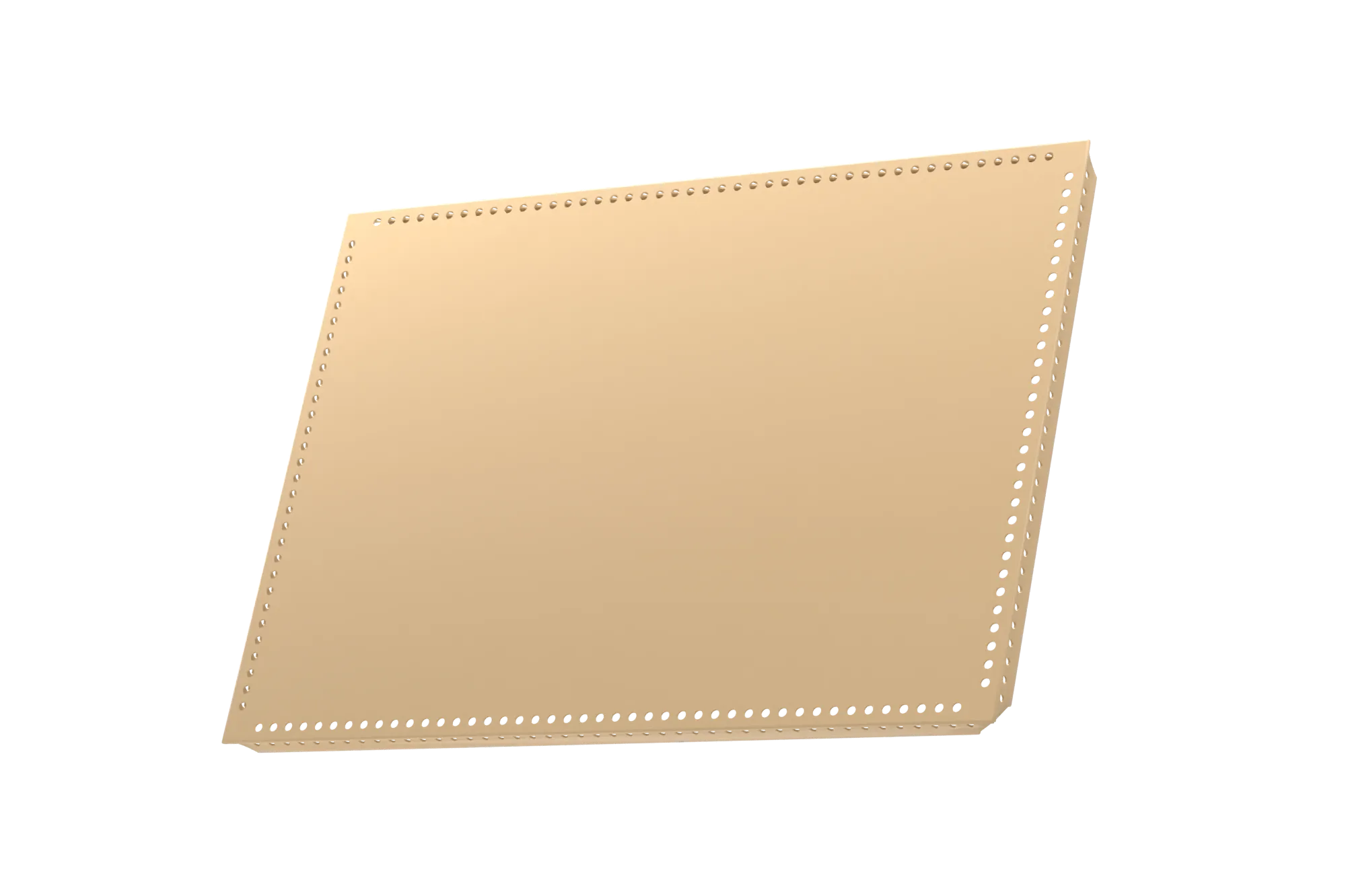 USM Haller Tablar Gelocht Beige 500x350 Produktbild