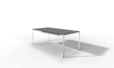 USM Haller Tisch, Tiefe 1000 mm, Linoleum beschichtet, aus 5 Farben wählbar, Tischlänge wählbar Produktbild