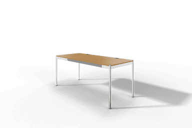 USM Haller Tisch Plus,Tiefe 750 mm, Oberfläche Holz furniert Produktbild