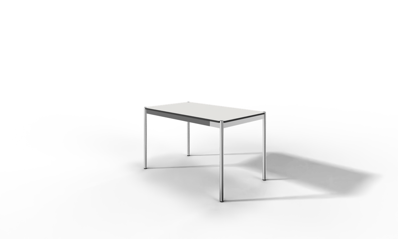 USM Haller Tisch, Tiefe 750 mm, in Fenix, aus 3 Farben wählbar, Tischlänge wählbar Produktbild