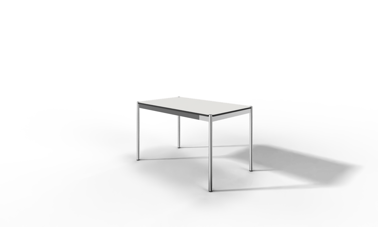 USM Haller Tisch, Tiefe 750 mm, in Fenix, aus 3 Farben wählbar, Tischlänge wählbar Produktbild