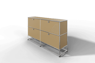 USM Haller Sideboard, mit 4 Klapptüren und Sockel von Paul Schärer & Fritz Haller Produktbild