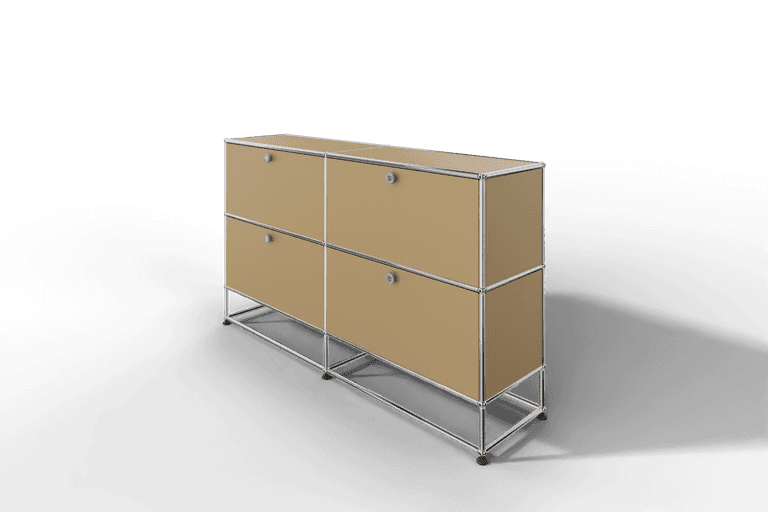 USM Haller Sideboard, mit 4 Klapptüren und Sockel von Paul Schärer & Fritz Haller Produktbild