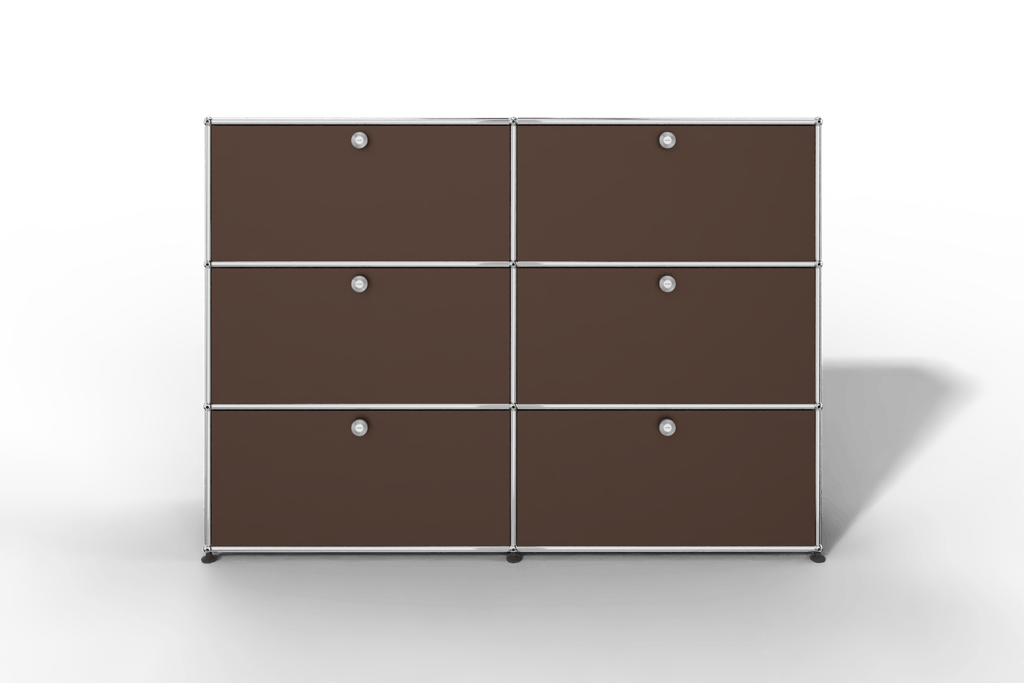 USM Haller Highboard, mit 6 Klapptüren, von Paul Schärer & Fritz Haller Produktbild