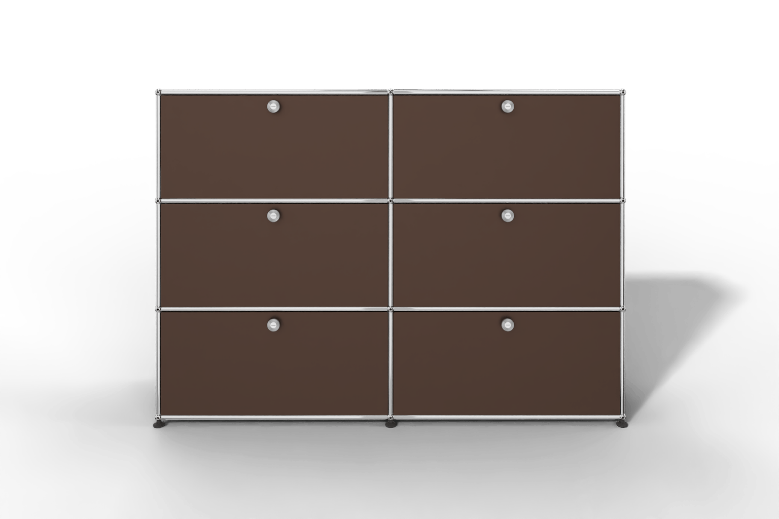 USM Haller Highboard, mit 6 Klapptüren, von Paul Schärer & Fritz Haller Produktbild