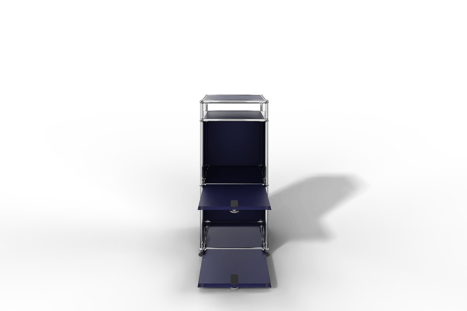 Schmales Highboard mit 2 Klapptüren Produktbild