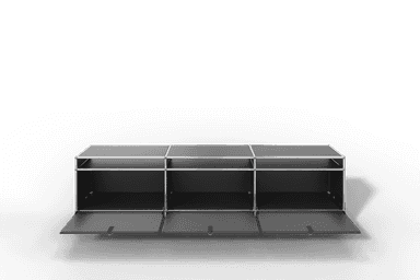 USM Haller TV-Lowboard, von Paul Schärer & Fritz Haller Produktbild