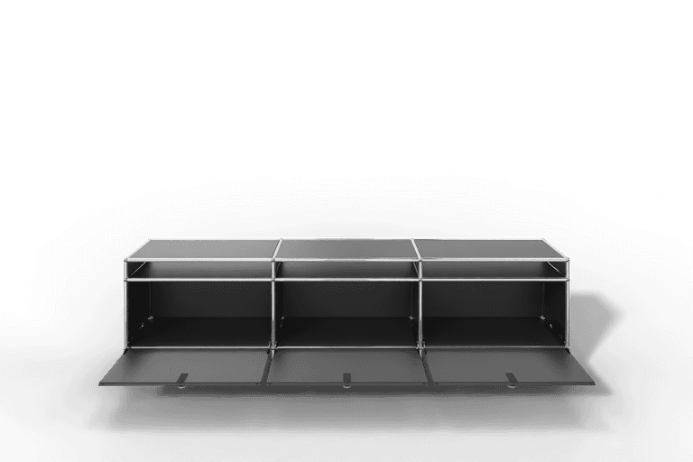USM Haller TV-Lowboard, von Paul Schärer & Fritz Haller Produktbild