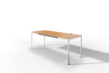 USM Haller Tisch Plus,Tiefe 750 mm, Oberfläche Holz furniert Produktbild