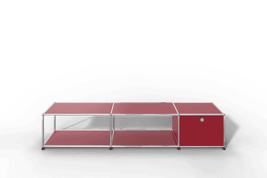 USM Haller Lowboard, mit 1 Klapptüre, von Paul Schärer & Fritz Haller Produktbild