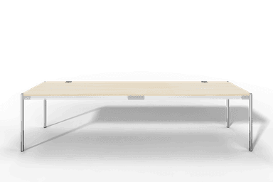 USM Haller Tisch Plus,Tiefe 750 mm, Oberfläche Holz furniert Produktbild
