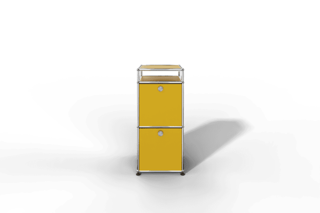 Schmales Highboard mit 2 Klapptüren