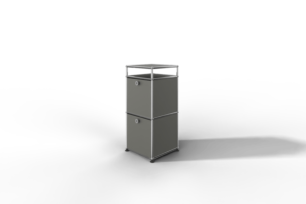 Schmales Highboard mit 2 Klapptüren Produktbild