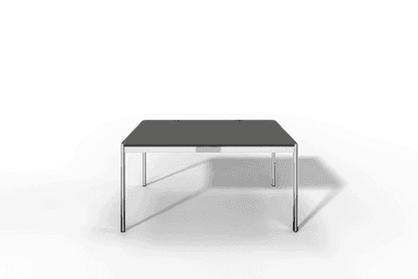 USM Haller Tisch Plus,Tiefe 1000 mm, Oberfläche Linoleum Produktbild