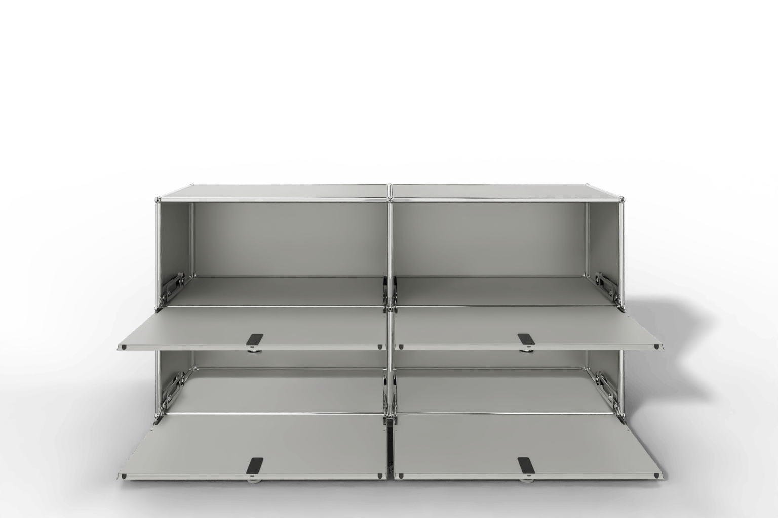 Farbe wählbar - USM Haller Sideboard, mit 4 Klapptüren Produktbild