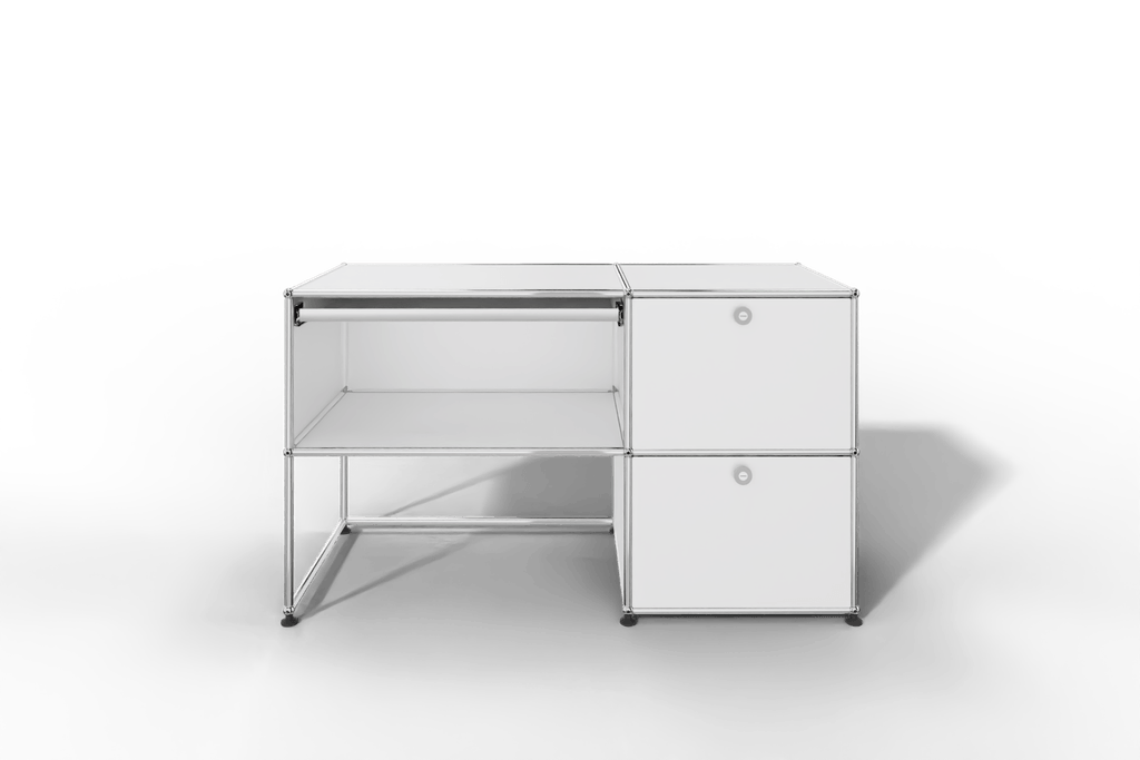 USM Haller Arbeitsplatz mit zwei Klapptüren Produktbild