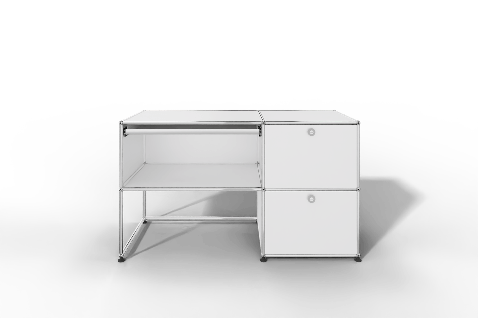 USM Haller Arbeitsplatz mit zwei Klapptüren Produktbild